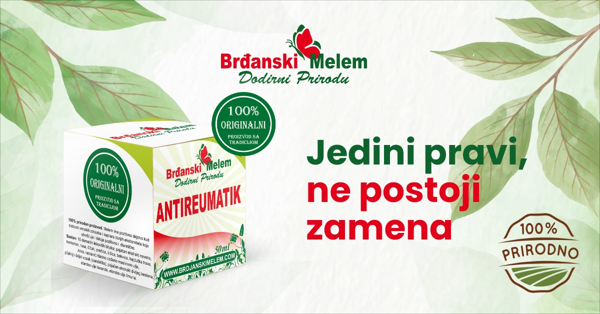 Prirodni melem za bradavice, hemoroide i probleme kože - Brđanski melem